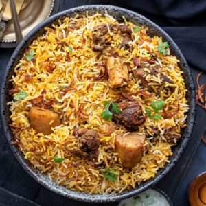 Mutton Biryani (With Raita)